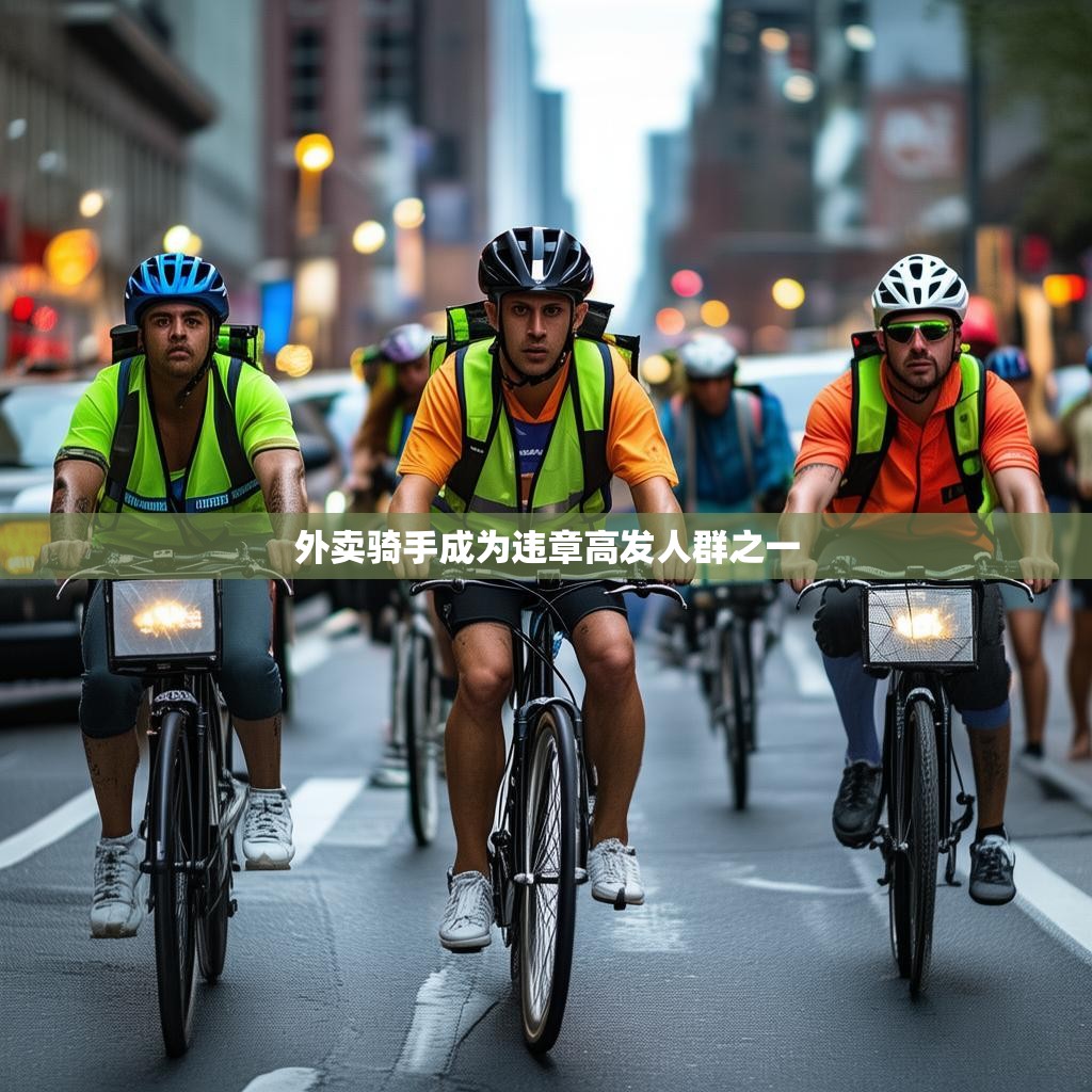 外卖骑手成为违章高发人群之一 外卖骑手成为违章高发人群之一