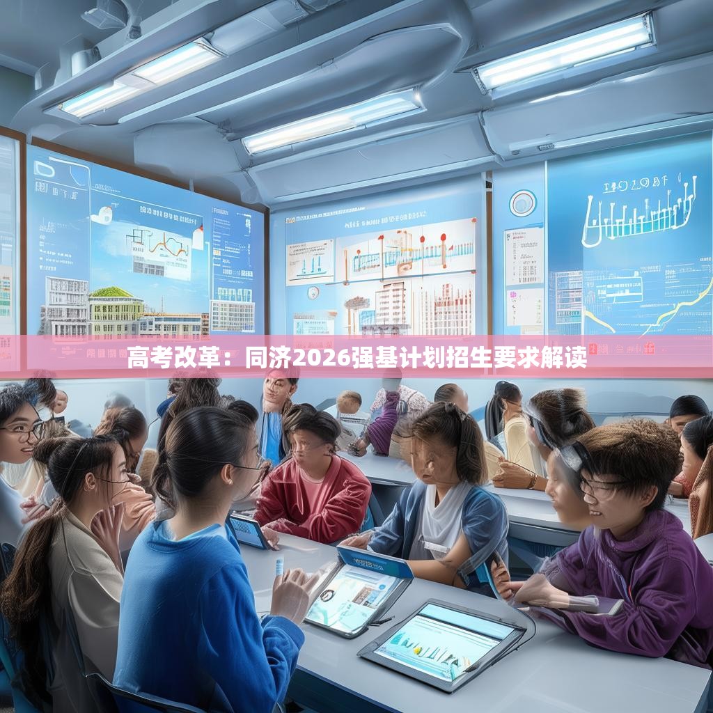 高考改革：同济2026强基计划招生要求解读