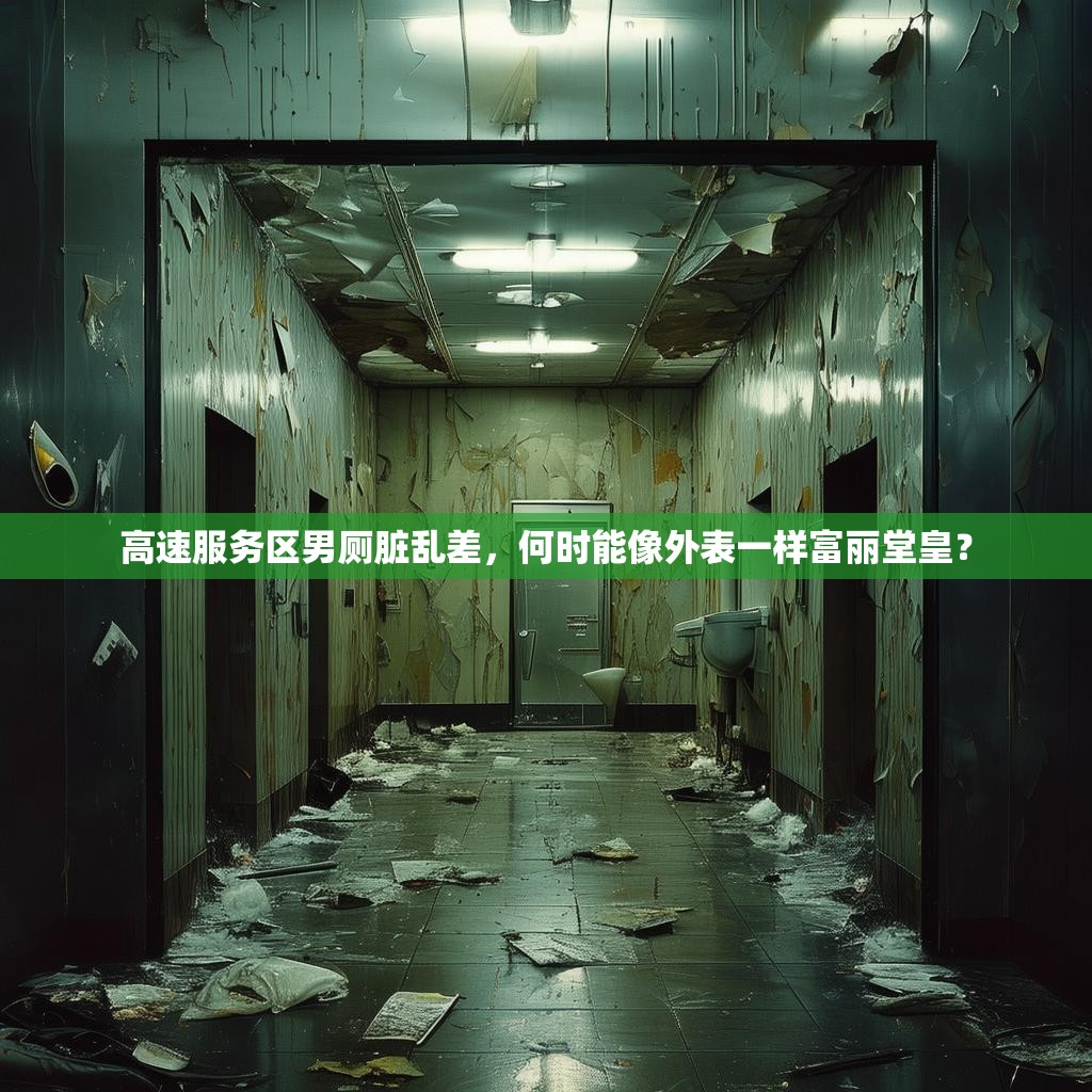 高速服务区男厕脏乱差，何时能像外表一样富丽堂皇？