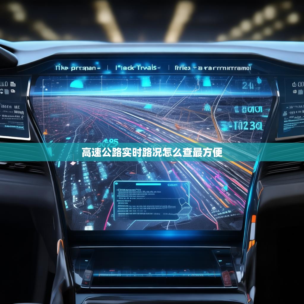 高速公路实时路况怎么查最方便 高速公路实时路况怎么查最方便