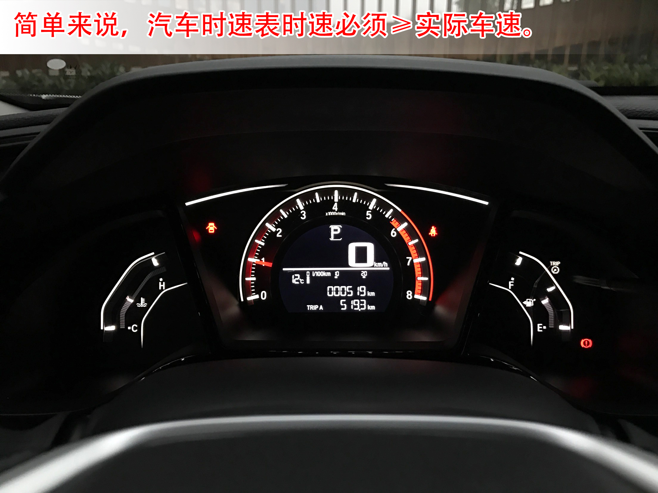 高速测速_表显时速与GPS测速差异_高速公路实际车速